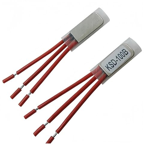 1/2/5 piezas KSD9700 80 85 90 95 100-150 grados protector térmico de motor trifásico interruptor de control de temperatura termostato 3000 W 380 V(1PCS,135C)