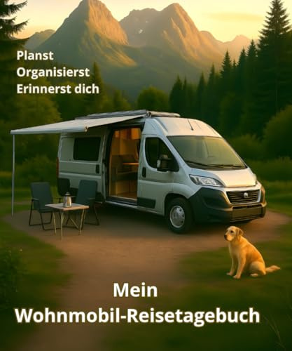 Mein Wohnmobil-Reisetagebuch: Planst, Organisierst, Erinnerst dich