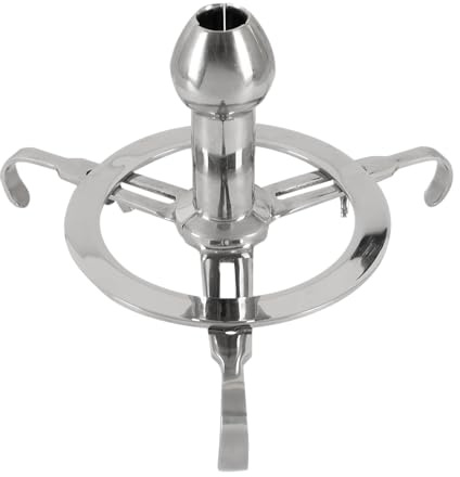 Fetish Collection Anal Spreader deluxe - Anal-Tox für ein perfekt geweitetes Gefühl, mit drei Stellschrauben, leicht zu reinigen, für heiße oder eiskalte Temperatur-Spiele, in Silber