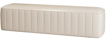 Foajé Hushålls multifunktionell soffa Bänk Creative Checkroom Sovrum Rum Sängbord Entré Sko Omklädningsbänk Mudroom(Vit,150 * 40 * 43cm)