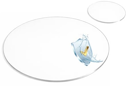 Beautex transparentes Tischset Platzset Tischschutz, abwischbar, mattiert