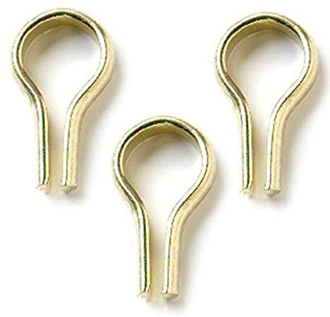 Merriway BH05095 (8 Pcs) Banjo Style Bookcase Stud Electro-Brassed Steel - Pack of 8 Pieces