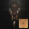 Traumfänger Dreamcatcher Handarbeit Indianer Wandbehang Home Decor Traumfänger mit Federn No.9
