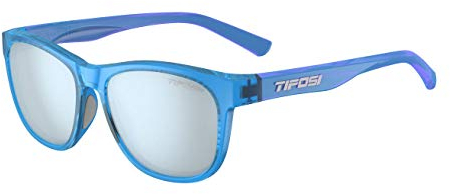 Tifosi Verre Unique Swank Lunettes, Bleu Ciel Cristal/Bleu Clair fumé, Taille Mixte