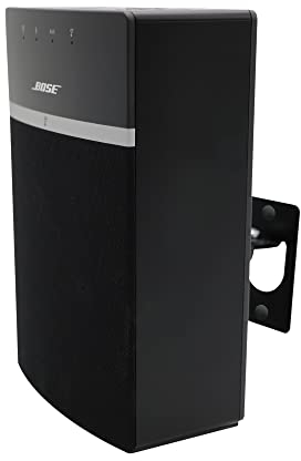Soundtouch 10 Wandhalterungsset für Bose Sound Touch 10, Schwarz, komplett mit Montagezubehör, Designed in Großbritannien von Soundbass