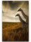 Paul Sinus Art Leinwandbilder | Bilder Leinwand 90x60cm Giraffen in der Savanne