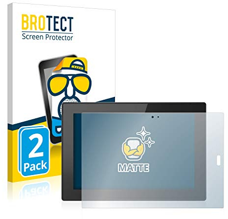 BROTECT Entspiegelungs-Schutzfolie für Lenovo Tablet 10 (3. Gen.) (2 Stück) Matte Displayschutz-Folie, Anti-Reflex, Anti-Fingerprint