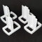 Lot de 4 Guides Hauts en T Omega pour Porte Coulissante de Placard