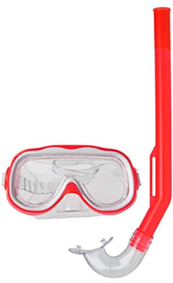 JSK Outdoor S1124339 Gafas de Buceo con Tubo Infantiles 119117, Unisex Adulto, Multicolor, Talla única