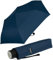 Doppler Regenschirm Mini-Taschenschirm Havanna Stick - Crystal Blue