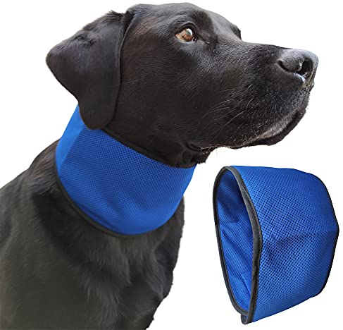 Lautus Pets Dog Cooling Bandana - Quick, Lightweight & Portable for Dogs - Easy to Use Dog Cooling Collar - Helps Prevent Overheating, Perfect for Owners & Carers (Large)