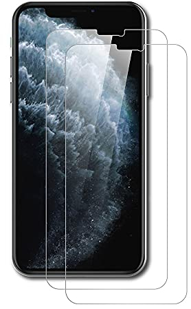 AICEK [2-Pack] Protector de Pantalla Compatible Apple iPhone 11 Pro/iPhone X/XS, Cristal Templado para iPhone 11 Pro Vidrio Templado Cristal Screen Protector