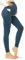 JOYSPELS Schwangerschaftsleggings über dem Bauch mit Taschen, Nicht durchsichtig, Workout, Schwangerschaftsleggings, blaugrün, L