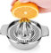 Mano Prensa Fruta Juicer Acero Inoxidable Manual Limón Naranja Exprimidor Gadgets Cocina