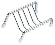 Pellet - Porte Savon sur Pieds INOX 100x60x40mm. - PELPO065522