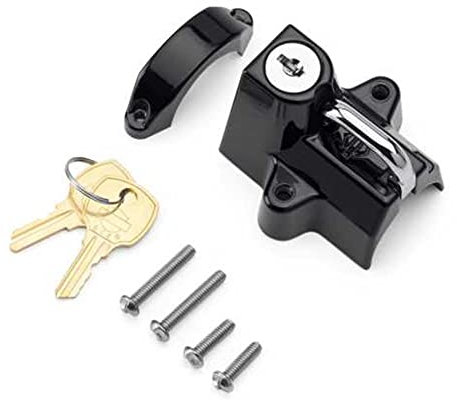 HARLEY-DAVIDSON Motorrad - Universal Mount Helmschloss - Set mit Zwei Schlüsseln - Biker Helm Diebstahlschutz Lock