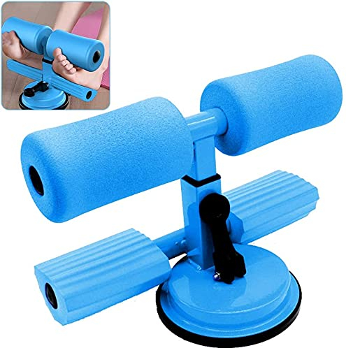 Portable Sit Up Bar, Taozoey Sit Up Assistant, Sit-Up Aids, Sit-Up Hilfen, Sit-Up Bar Accessories, Adjustable Sit Up Bar, Multifunktionale Training Abdominal Muscles (Blau)