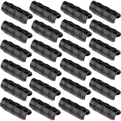 Lot de 24 clips pour tubes de serre en film plastique pour tubes de 18 à 20 mm de diamètre