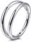 VFUN 16G 8MM 316L Edelstahl Septum Piercing Hinged Clicker Ring Conch Piercing Ring Segmentring Daith Helix Piercing Nasenpiercing Schmuck Tragus Piercing Ohrring Silber
