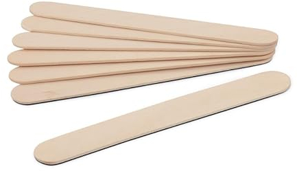 GOOD STUFF Lot de 50 spatules en bois jetables pour étaler la cire - Pratique et abordable!