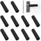 UFURMATE Door Handle Covers, 10Pcs Soft EVA Foam Knob Covers Anti-Static Safety Door Handle Glove Covers Door Knob Protector for Spring and Winter (Black)