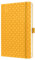 SIGEL J5117 Wochenkalender 2025 A5, Jolie, gelb, Hardcover, Gummiband, Stiftschlaufe, Einstecktasche, 174 Seiten, vegan, Buchkalender, Terminplaner