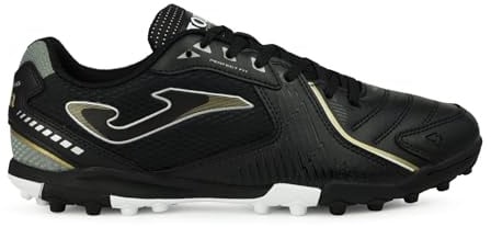 Joma Dribling 2401 TF DRIW2401TF, Men Turf Football Trainers, Black, 43 EU