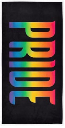 GAIREG Pride Regenbogen-Handtücher, Mehrzweck-Handtücher, weich, für Badezimmer, Fitnessstudio, Hotel, Spa, 38,1 x 76,2 cm