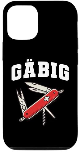 Gäbig - Funny Switzerland Army Swiss Knife Wear Case for iPhone 12/12 Pro