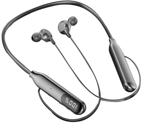 Bluetooth Neckband Earphones Wireless Neck Band Ear Bluetooth Gym Headphones Wireless ENC Noise Cancelling Sports Earphones In Ear Waterproof Headphones TWS Ear Phones for iPhone Android Runners Work