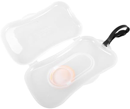 Alipis Portable Wipes Dispenser Strap Red Silicone Plastic Wipe Container for Baby Care Travel-friendly Wet Tissue Holder for Home and On-the-go