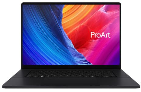 ASUS ProArt P16 OLED H7606WI 16 3840X2400 OLED PANTONE TOUCH SCREEN, RYZEN AI 9 HX 370, 32 GB DDR5, SSD 2 TB PCI-EX, GRAFICA NVIDIA RTX4070 8GB, WEBCAM IR, WINDOWS 11 PROFESSIONAL, WIFI 7, USB