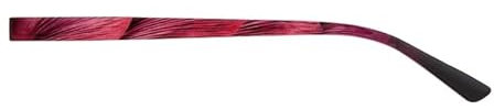 ChangeMe! 1 Paar Wechselbügel 9140-8 - Rot mit pink Gradient - Brillenrahmen für Erwachsene