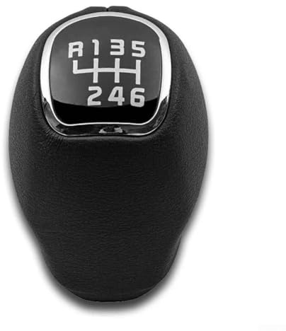 Pomo de palanca de cambios de coche, 6 velocidades + R negro, repuesto de palanca de cambios, para Kia Sportage 2010-2016, materiales ABS y poliuretano