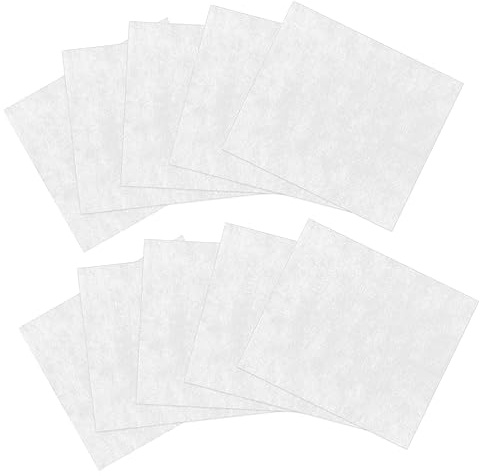 jojofuny 10pièces Filtre Papier Pour Climatiseur De Papier Pet Anti-filet Pour Purificateur Air Et Système De Climatisation