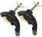 VILLCASE 2 Pièces Plateau de machine à graver Pinces pour la fabrication de modèles pinces de fixation pinces de presse pinces à plaque chauffante clips pinces kit de serrage Plastique Noir