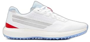 Gray-Nicolls Velocity 5.5 Rubber Cricket Shoes, Sky White, 10 UK