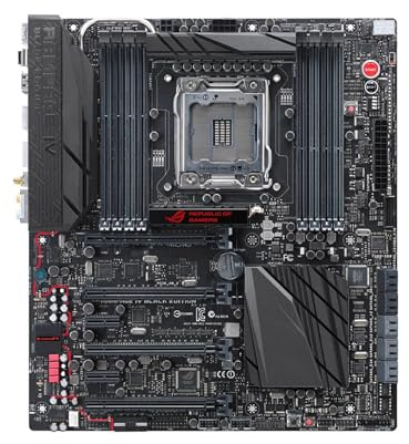 Placa Madre Placa Base Fit For ASUS Rampage IV Black Edition Chipset X79 Placa Base for Servidor Intel LGA 2011 Compatible con CPU Core I7