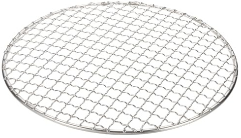 QUARKZMAN Edelstahl Kühlgitter 24 cm Ofen- Und Spülmaschinenfest Silber
