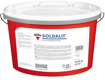 Keim Soldalit Fassadenfarbe weiß, 18 kg, Farbe 9870