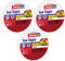 Tesa 56192 ISO Tape - Isolierband, 10 m x 15 mm 3 Rollen bianco