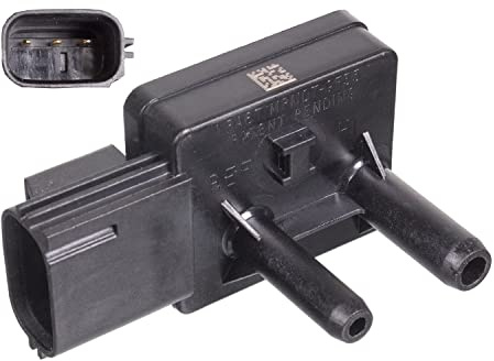 febi bilstein 100855 Abgasdrucksensor | Kompatibel mit: FORD FIESTA VI, FIESTA VI Van, TRANSIT Bus, TRANSIT CONNECT, TRANSIT Kasten, TRANSIT Pritsche/Fahrgestell