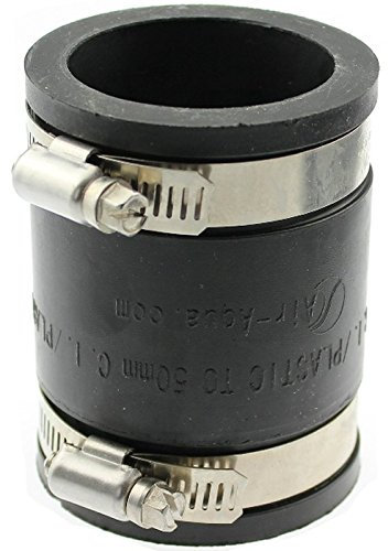 Koi Garden manchon flexible, Fitting, 63 mm, noir