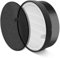 Wadoy LV-H132 Air Purifier Filter for Compatible with Levoit HEPA and Activated Carbon Replacement Filters Set