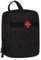 HUNTVP LEER Molle Erste Hilfe Tasche mit Rotkreuz Patch Taktische Notfalltasche kleine Medizintasche Wasserdicht EDC Pouch Militärisch First-Aid Medikamentetasche- Schwarz
