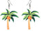 Holibanna Frucht Tropfen Ohrringe Kreative Baumeln Ohrringe Hawaii Ohrringe für Frauen Mädchen Acryl Party Dekoration Halloween Schmuck