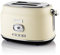 Westinghouse Retro Toaster 2 Scheiben, Abnehmbarer Brötchenaufsatz, 6 Bräunungsstufen, Brotzentrierung, Auftau-, Aufwärm- & Stoppfunktion, Kontrollleuchte, Ausziehbare Krümelschale, weiß, WETW2