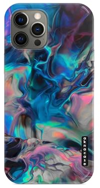 Akna Case Compatible with iPhone 12 Pro Max [6.7 inch],Cat Series High Impact Silicon Cover with Ultra Full HD Graphics (Design 102824-UK)