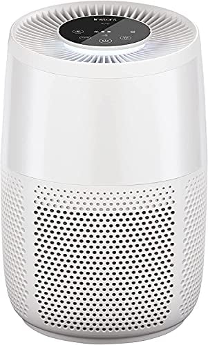 Instant 150-0008-01-UK AP100 Air Purifier Advanced 3-in-1 Filtration System, Sensor Control, Whisper-Quiet, Night/Auto/Eco Mode, Removes 99.9% of Viruses/Bacteria/Allergens, Small Rooms 12m², White