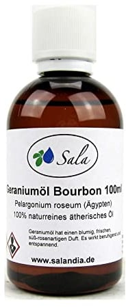 Sala Geraniumöl Bourbon ätherisches Öl Rosengeranie naturrein 100 ml PET